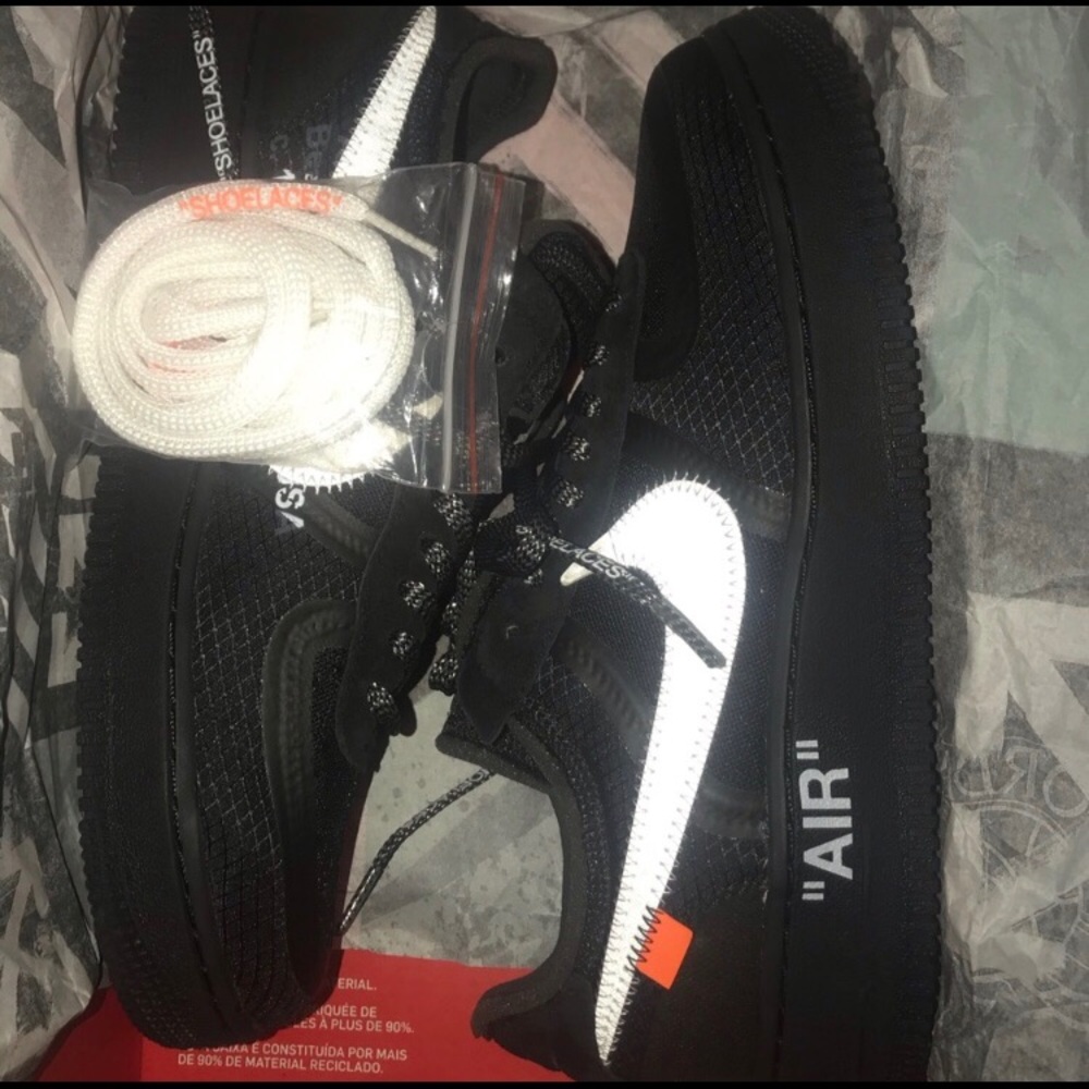 Nike Air Force 1 OFF-White Black White